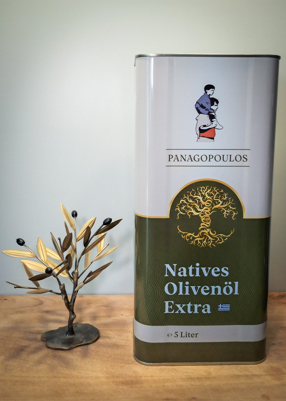 Huile d'olive extra vierge, bidon de 5 l - Première qualité, pressée à froid