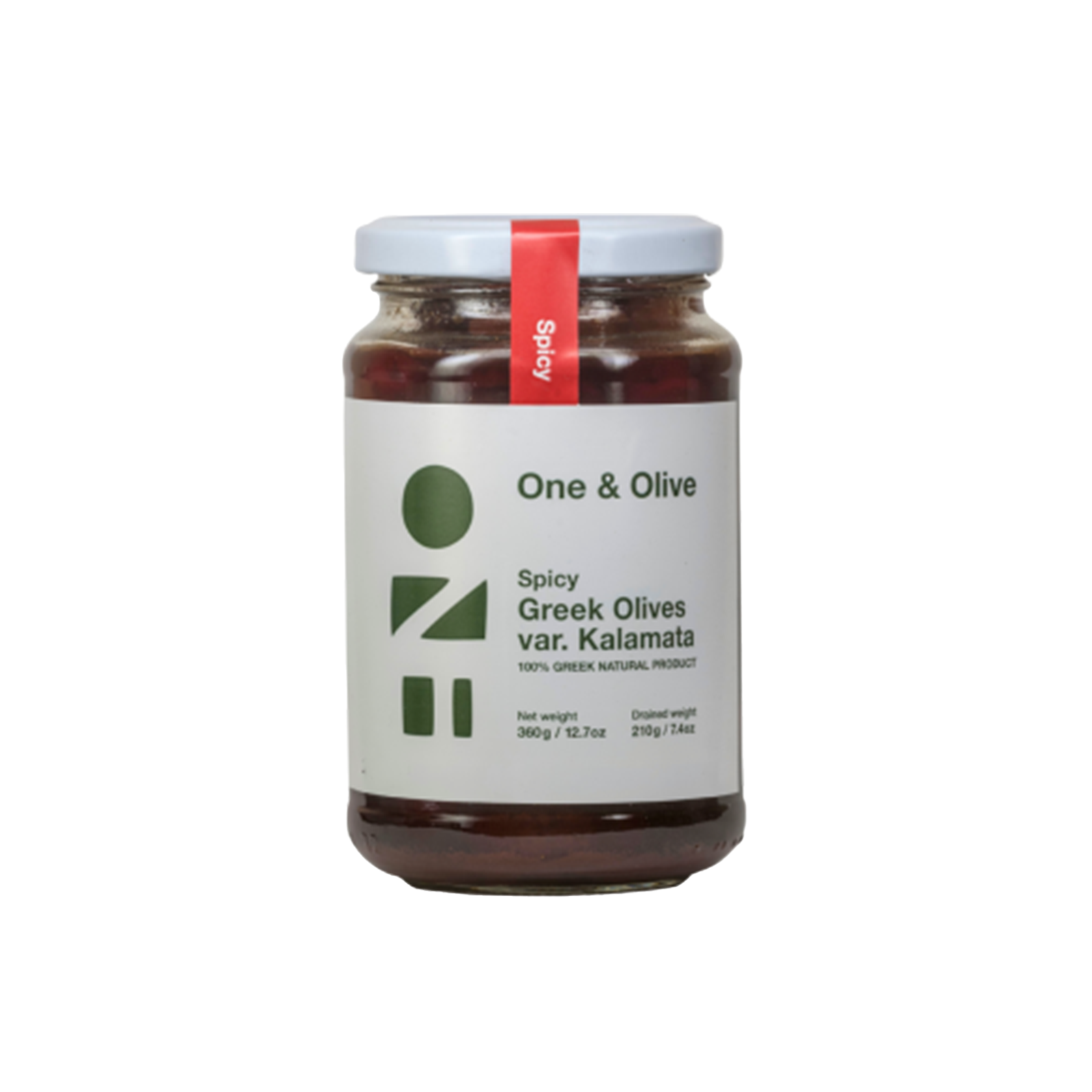 Olives épicées avec noyaux 360g